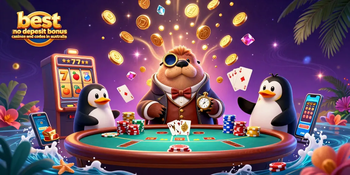 Experience the best no deposit bonus casinos and codes in Australia with our vibrant underwater scene