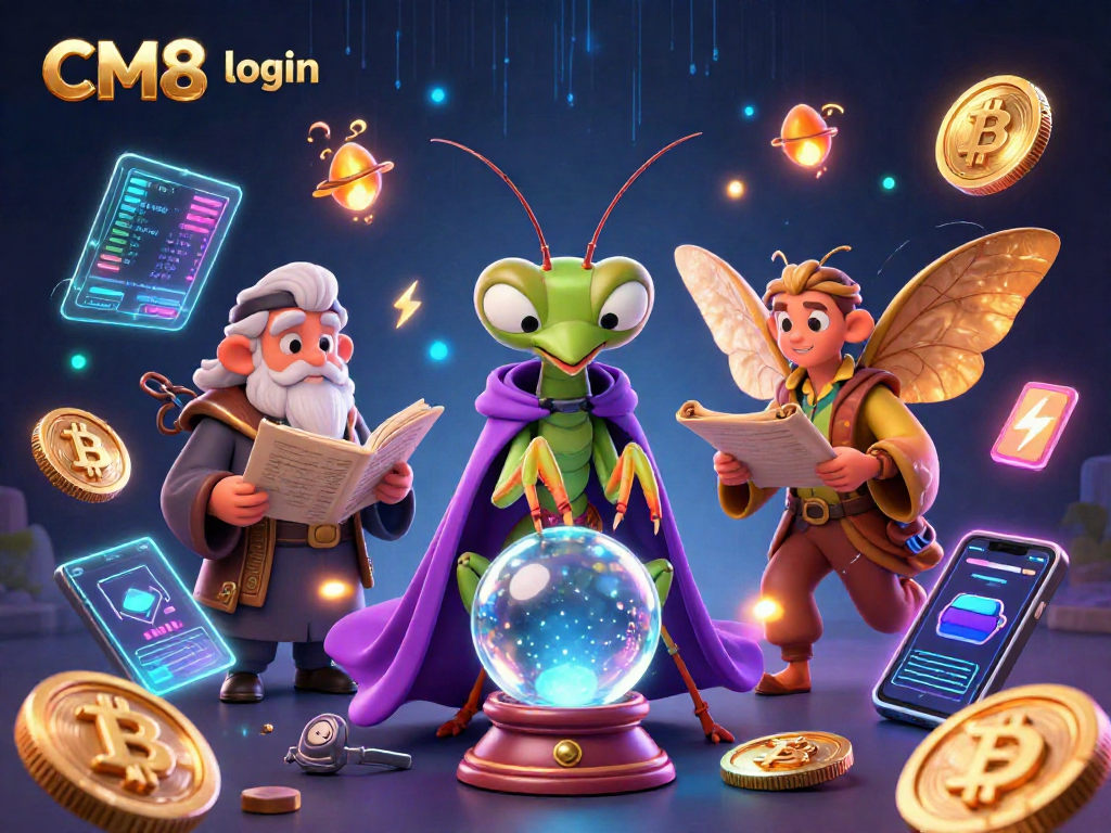 Engage with CM8 login for thrilling online gameplay featuring unique characters like a fortune teller and librarian.