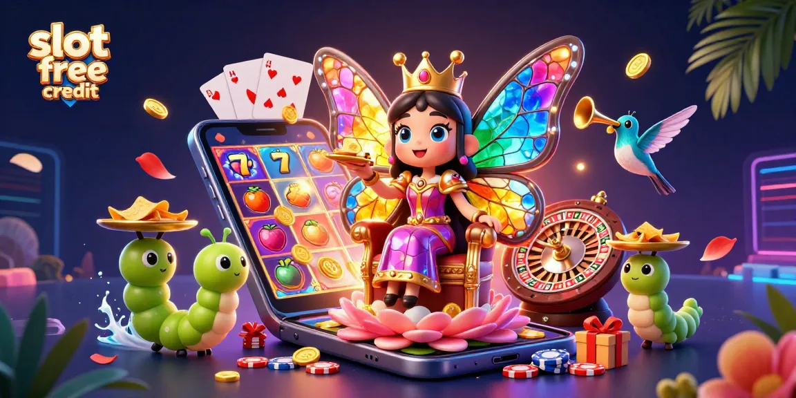 Engage in slot free credit opportunities with vibrant 3D casino characters and enticing game elements.