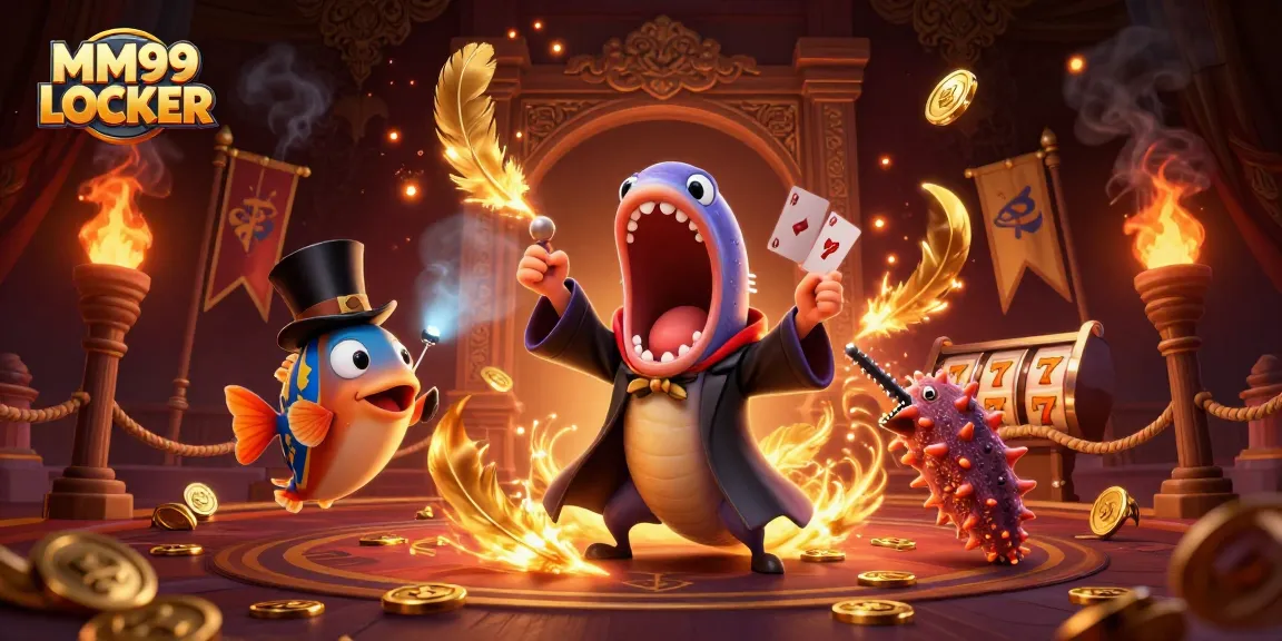 Experience thrilling action at the MM99 LOCKER, featuring unique card tricks and captivating magic.