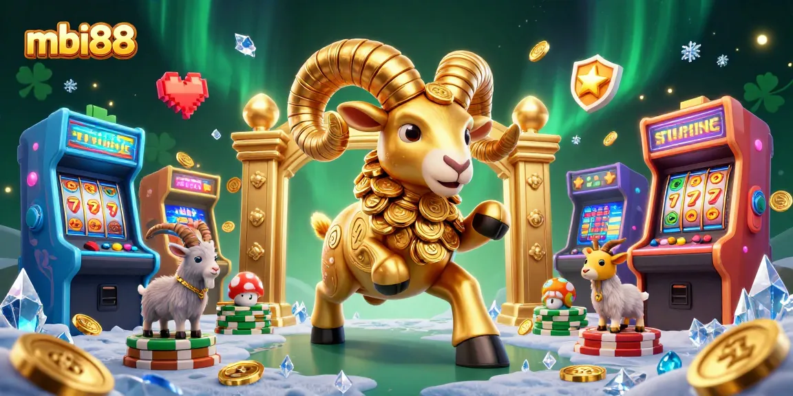 Engage with thrilling gaming at mbi88, showcasing a vibrant 3D casino scene packed with action.