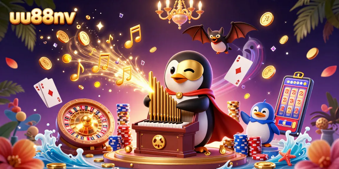 Experience the thrill of winnings with uu88nv in a vibrant, dynamic casino scene.